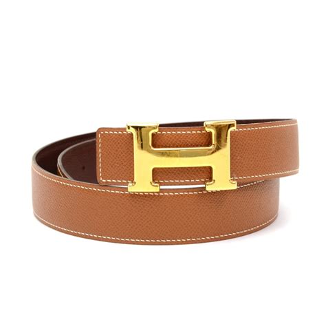 cintura hermes h dorata|Hermes buckle size.